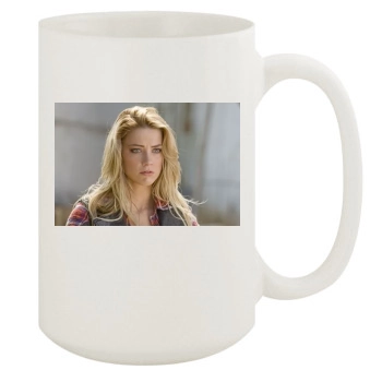 Amber Heard 15oz White Mug