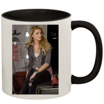 Amber Heard 11oz Colored Inner & Handle Mug