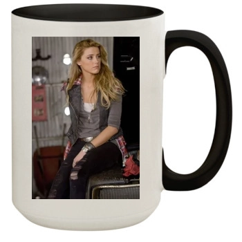 Amber Heard 15oz Colored Inner & Handle Mug