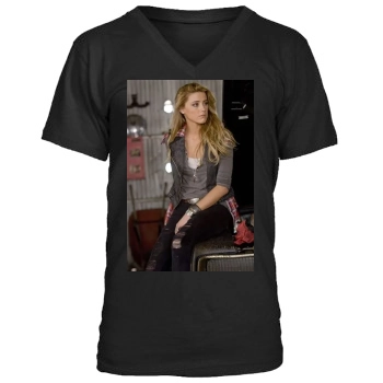 Amber Heard Men's V-Neck T-Shirt