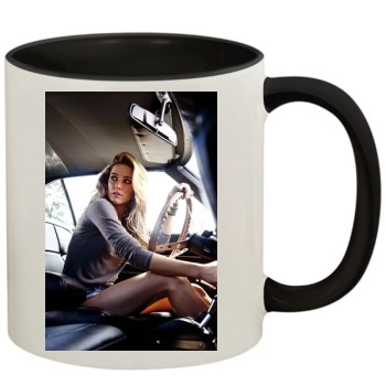 Amber Heard 11oz Colored Inner & Handle Mug