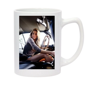 Amber Heard 14oz White Statesman Mug