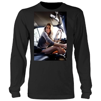 Amber Heard Men's Heavy Long Sleeve TShirt