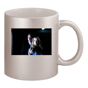 Amber Heard 11oz Metallic Silver Mug