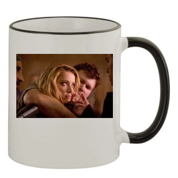 Amber Heard 11oz Colored Rim & Handle Mug