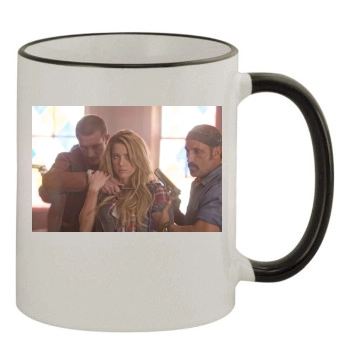 Amber Heard 11oz Colored Rim & Handle Mug