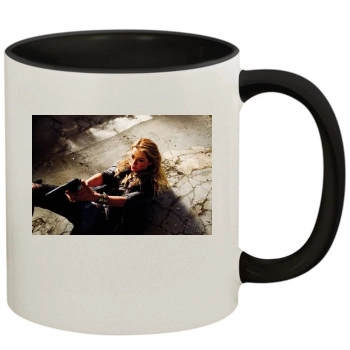 Amber Heard 11oz Colored Inner & Handle Mug