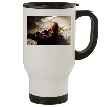 Amber Heard Stainless Steel Travel Mug