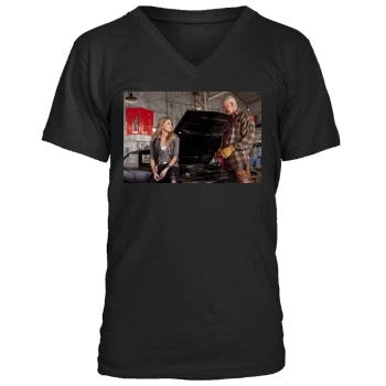 Amber Heard Men's V-Neck T-Shirt