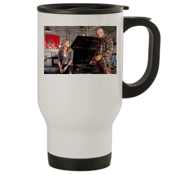 Amber Heard Stainless Steel Travel Mug