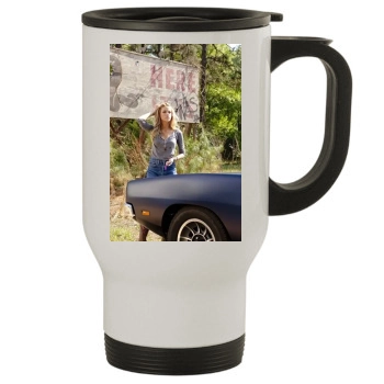 Amber Heard Stainless Steel Travel Mug