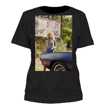 Amber Heard Women's Cut T-Shirt