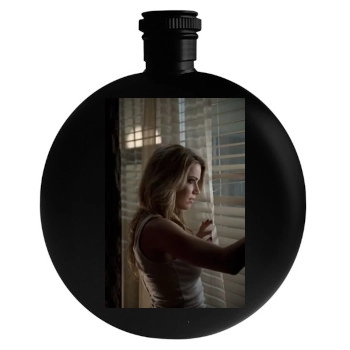 Amber Heard Round Flask