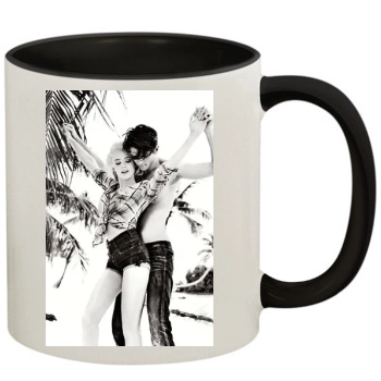 Amber Heard 11oz Colored Inner & Handle Mug