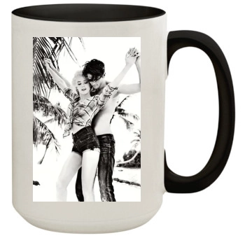 Amber Heard 15oz Colored Inner & Handle Mug