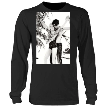 Amber Heard Men's Heavy Long Sleeve TShirt