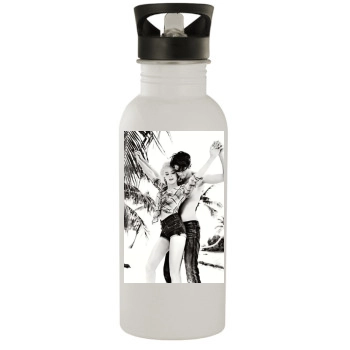 Amber Heard Stainless Steel Water Bottle