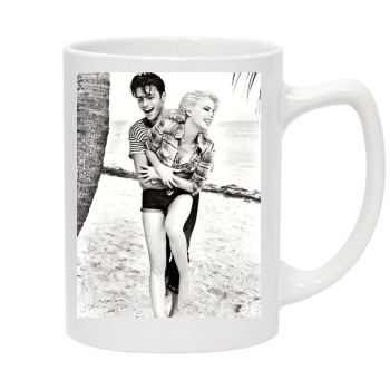 Amber Heard 14oz White Statesman Mug