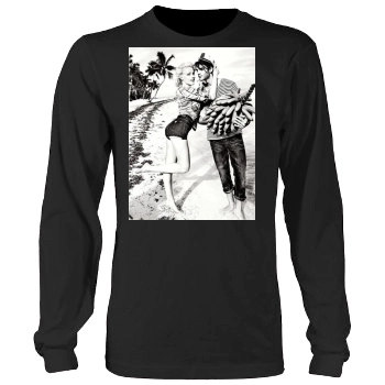 Amber Heard Men's Heavy Long Sleeve TShirt