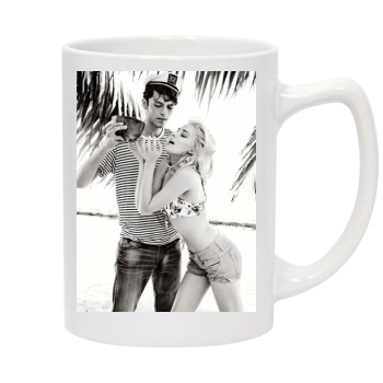 Amber Heard 14oz White Statesman Mug