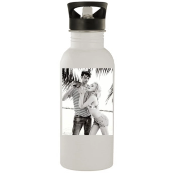 Amber Heard Stainless Steel Water Bottle