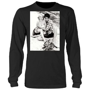 Amber Heard Men's Heavy Long Sleeve TShirt