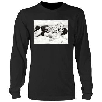 Amber Heard Men's Heavy Long Sleeve TShirt