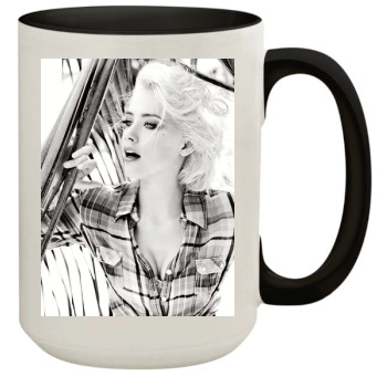 Amber Heard 15oz Colored Inner & Handle Mug