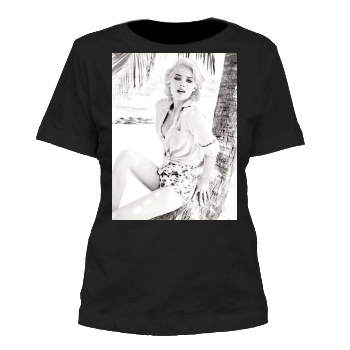 Amber Heard Women's Cut T-Shirt