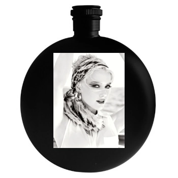 Amber Heard Round Flask