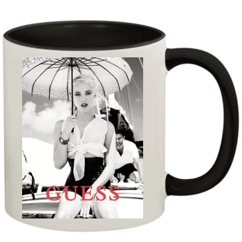 Amber Heard 11oz Colored Inner & Handle Mug