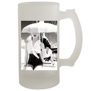 Amber Heard 16oz Frosted Beer Stein