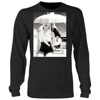 Amber Heard Men's Heavy Long Sleeve TShirt