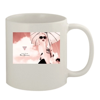 Amber Heard 11oz White Mug