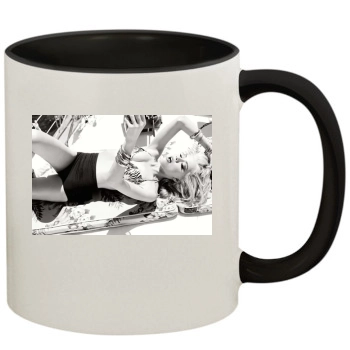 Amber Heard 11oz Colored Inner & Handle Mug