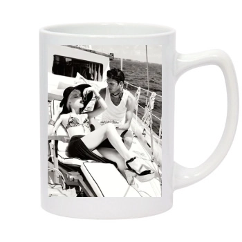 Amber Heard 14oz White Statesman Mug