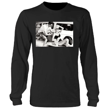 Amber Heard Men's Heavy Long Sleeve TShirt