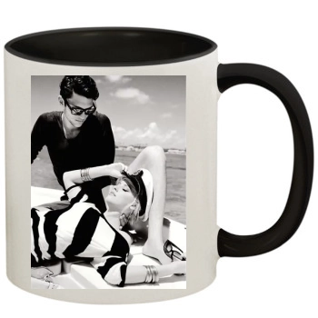 Amber Heard 11oz Colored Inner & Handle Mug