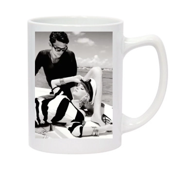 Amber Heard 14oz White Statesman Mug