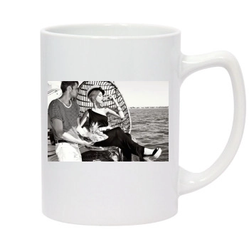 Amber Heard 14oz White Statesman Mug