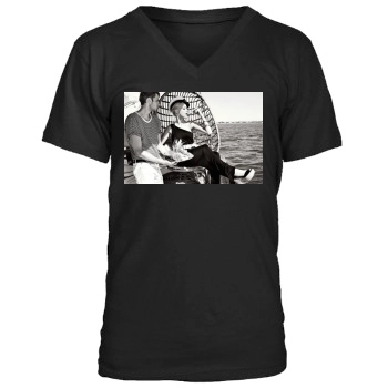 Amber Heard Men's V-Neck T-Shirt