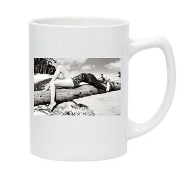 Amber Heard 14oz White Statesman Mug