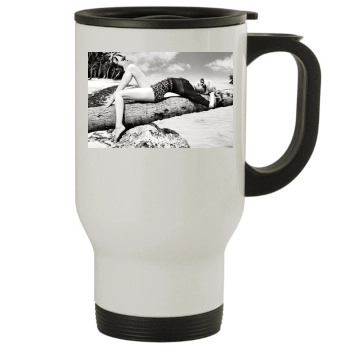 Amber Heard Stainless Steel Travel Mug