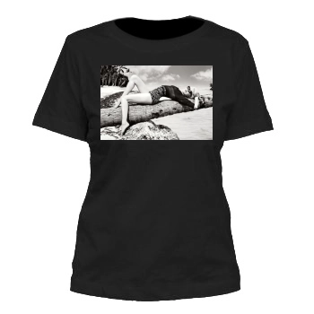 Amber Heard Women's Cut T-Shirt