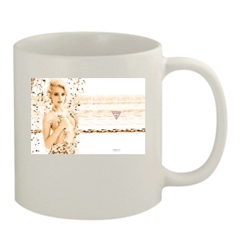 Amber Heard 11oz White Mug