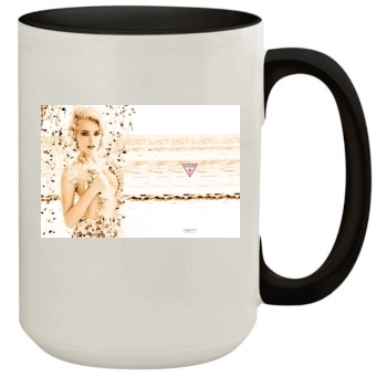 Amber Heard 15oz Colored Inner & Handle Mug