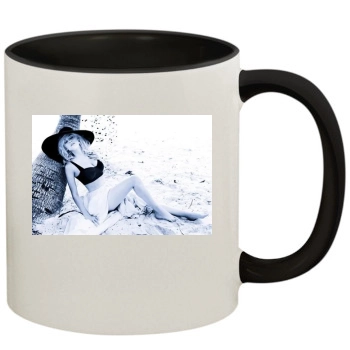 Amber Heard 11oz Colored Inner & Handle Mug