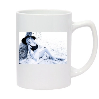 Amber Heard 14oz White Statesman Mug