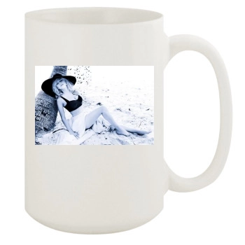 Amber Heard 15oz White Mug