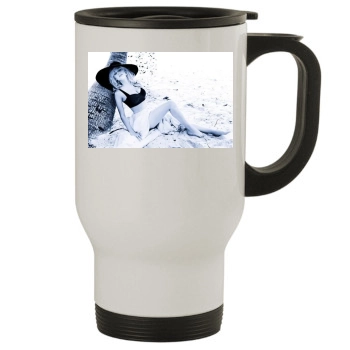 Amber Heard Stainless Steel Travel Mug